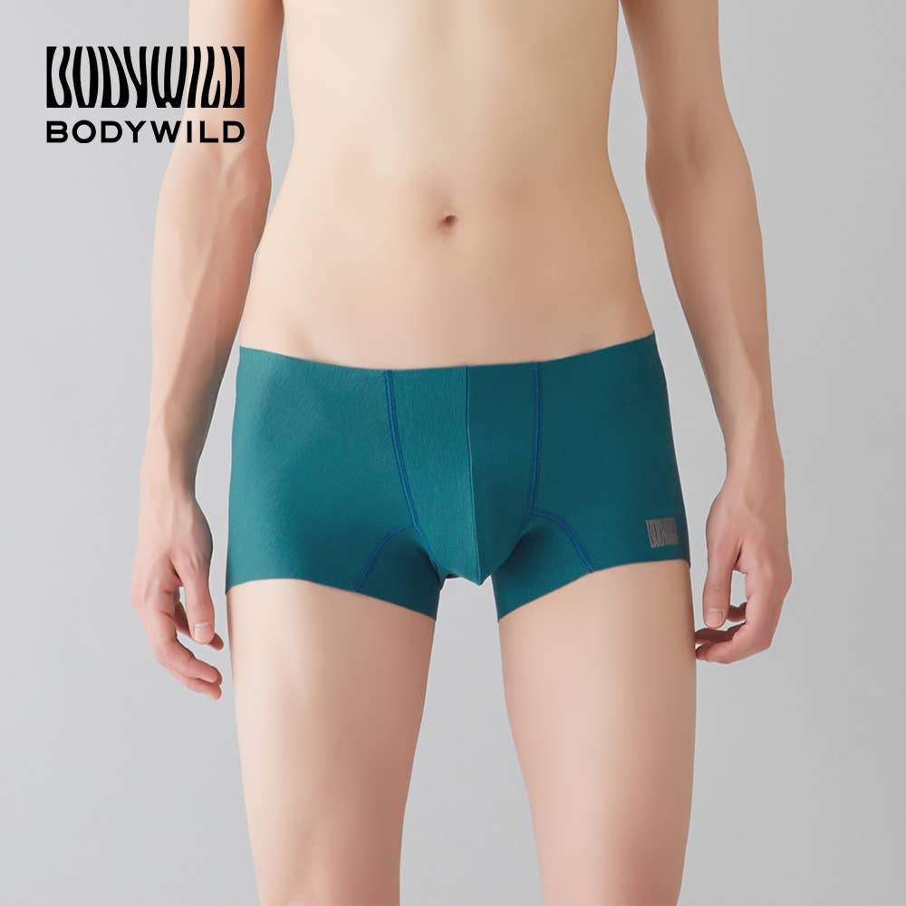 【腰部無松緊帶】 Air's拳擊內褲 (短款) (前方裝訂)